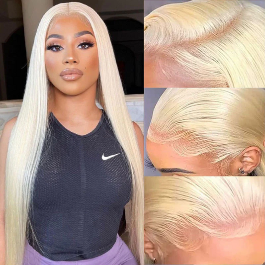 Blonde 13x4 Lace Frontal Wig - Colored Wigs, Shop All Wigs, Straight Wigs